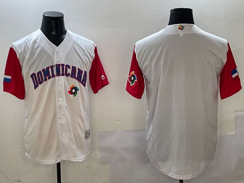 Men 2025 World Cup Blank White Nike MLB Jersey style 32611->more jerseys->MLB Jersey